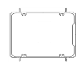 Sliding Door Frame (AS01) – Aluminum Sliding Door Frame Profile