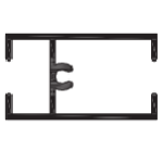 Sliding Door Top (AS09) – Aluminum Top Rail Profile