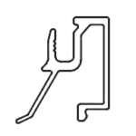 Door Bead (A12) – Heavy Duty Steel Bead Profile for Door Frame Systems
