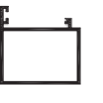 Window Box Frame (AW02) – Heavy Duty Steel Box-Type Window Frame System