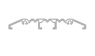 16 Threshold (A16) – Heavy Duty Steel Door Threshold Strip - Image 1