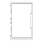 Sliding Door Top (AS02) – Aluminum Top Track Profile