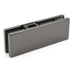 Door Bottom Patch Fitting – Chrome Finish for Frameless Glass Doors