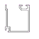 Square Bead (AW08) – Heavy Duty Steel Square Bead Profile for Window Systems