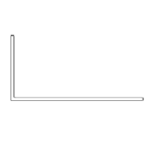 1 x 1 Angle (A25) – Heavy Duty Steel Angle Profile