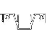 Pocket Plate (A04) – Heavy Duty Steel Pocket Fixing Plate for Door Systems