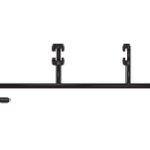 Double Sliding Frame Top (AS08) – Aluminum Top Frame Profile for Double Sliding Doors